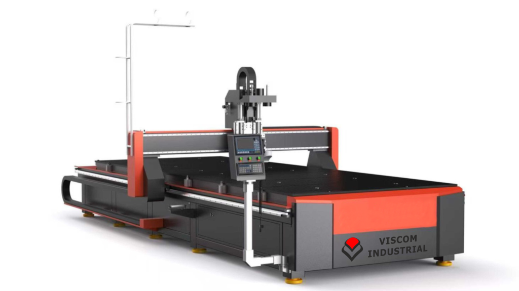 VISCOM INDUSTRIAL CR-2030 – 2000×3000 mm-es ipari CNC marógép