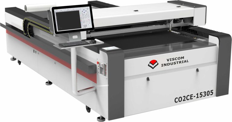 Viscom Industrial CO2CE-15305 – Ipari CO₂ Lézeres Vágó- és Gravírozógép, 1500×3000 mm