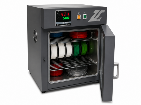 Termosztátos szárítószekrény 3D nyomtatószálakhoz