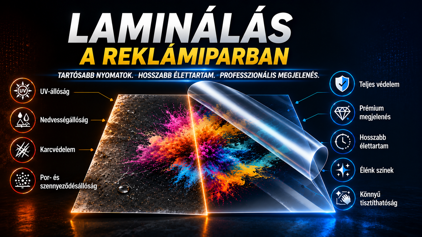 Laminalas a reklamiparban Laminálás a reklámiparban: előnyök, típusok és tippek